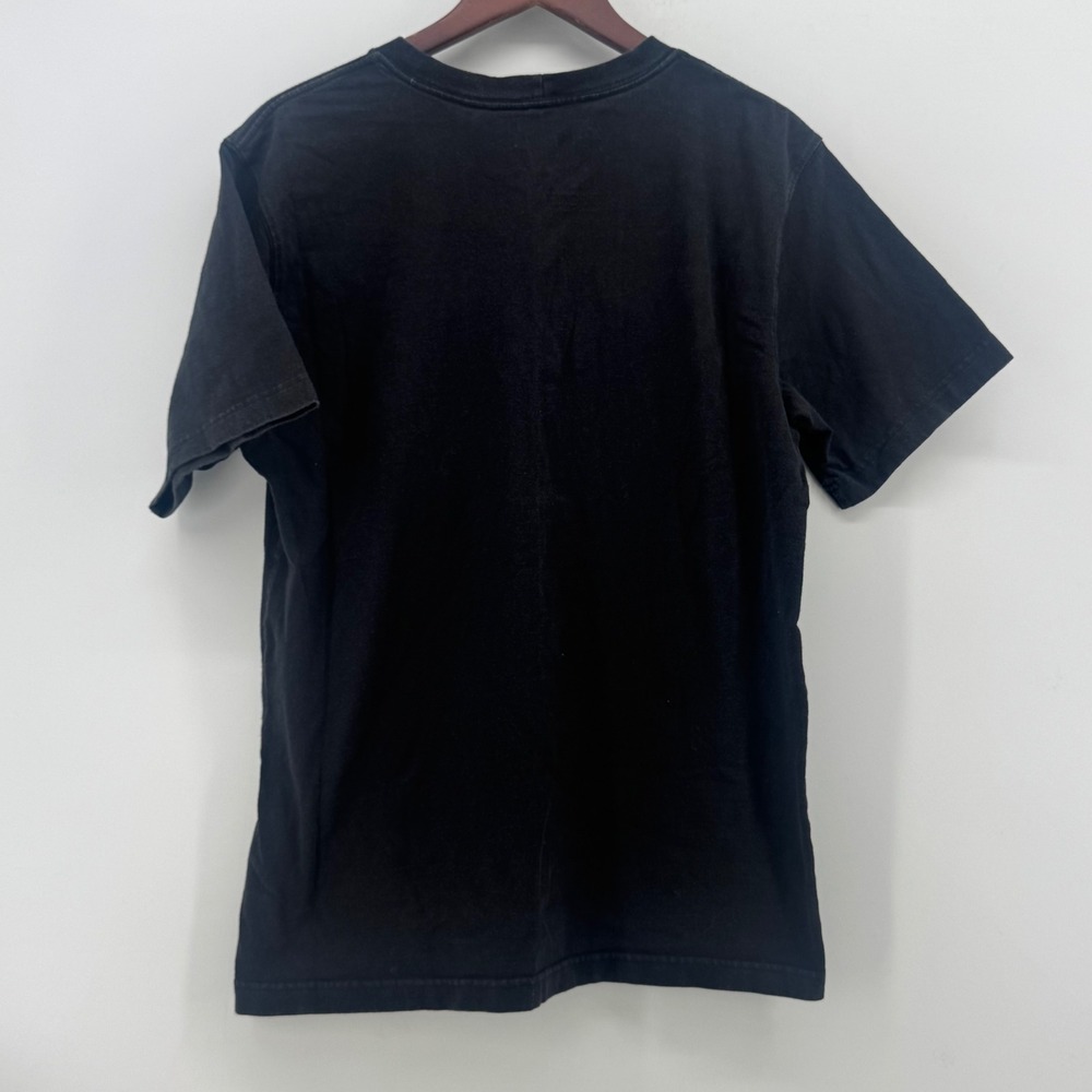 Carhartt Mens Relaxed Fit Pocket T-Shirt Black Short Sleeve TK3296-M Size M - Picture 3 of 7